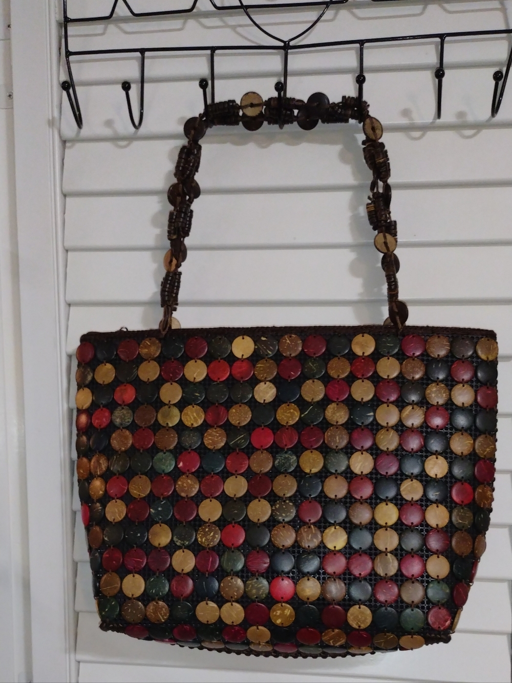 Multicolor Sequin Disc Tote Bag - Women